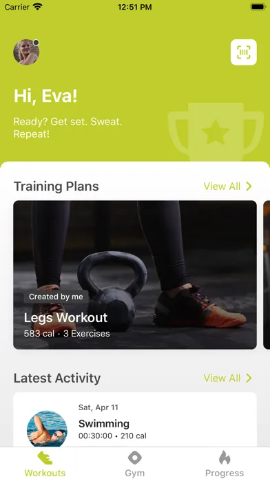 Capturas de pantalla de GYM Fitness World Stralsund