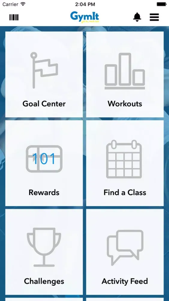 ภาพหน้าจอของ GymIt.