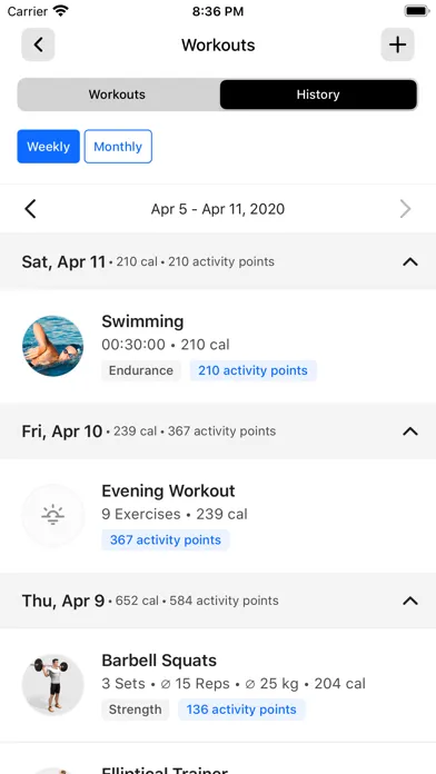Hampshire Hills Athletic Club Screenshots