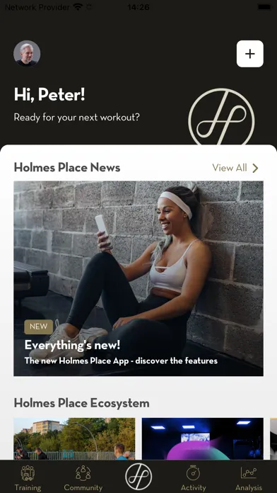 Zrzuty ekranu Holmes Place Premium Fitness
