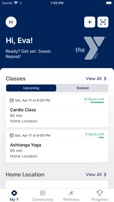 Capturas de pantalla de Holyoke YMCA