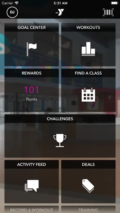 Kosciusko Community YMCA. Ekran Görüntüleri