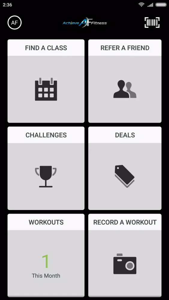 Achieve Fitness Screenshots