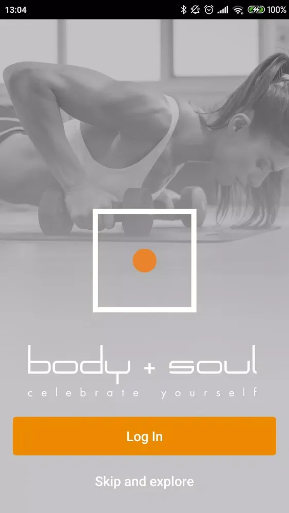 Tangkapan skrin body + soul Fitness
