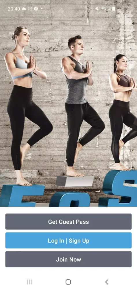 Ảnh chụp màn hình của EōS Fitness