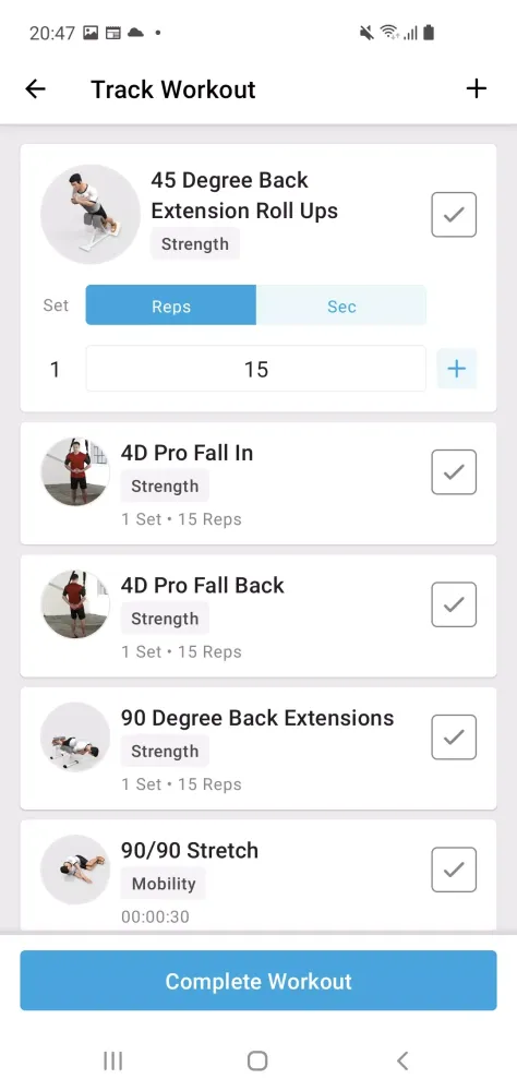 Ảnh chụp màn hình của EōS Fitness