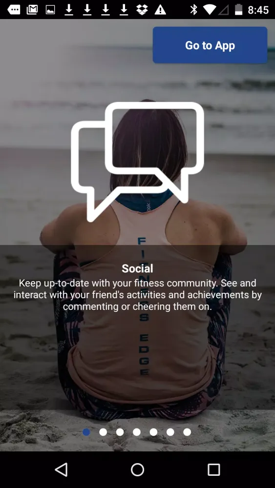 Capturas de pantalla de Fitness Edge