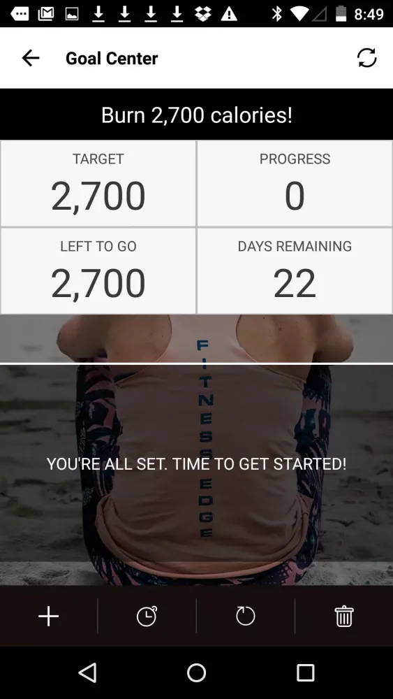 Capturas de pantalla de Fitness Edge