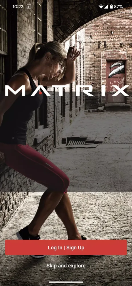 Tangkapan layar Matrix