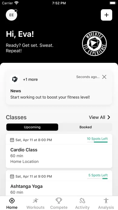 Moventes Fit Experience EGYM स्क्रीनशॉट