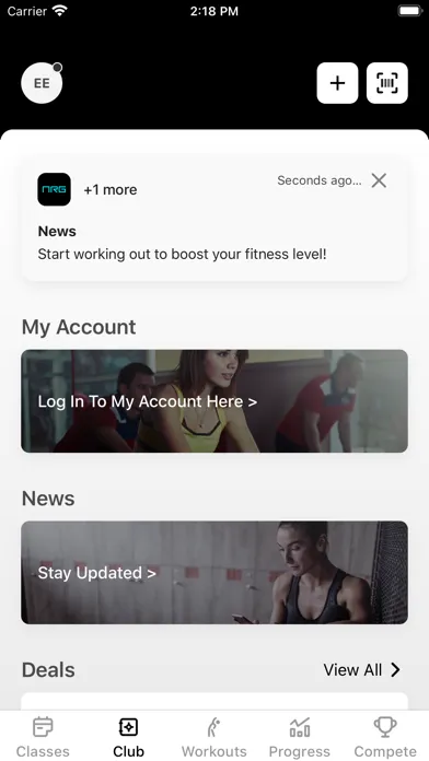 NRG GYMS Screenshots