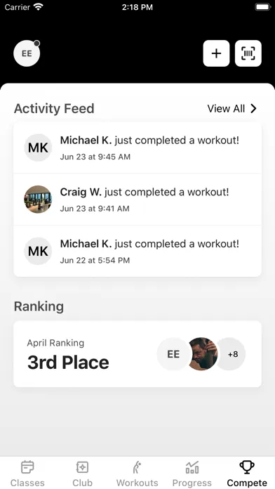 NRG GYMS Screenshots