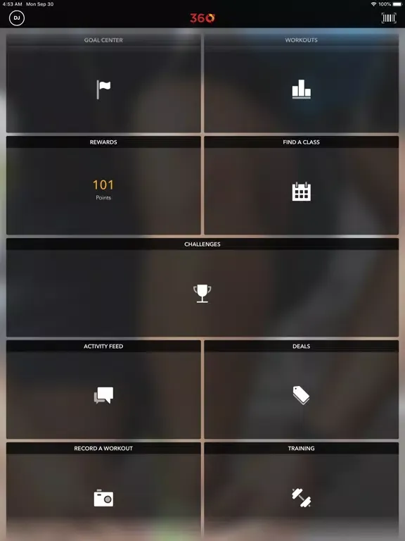 Performance 360. iPad  スクリーンショット