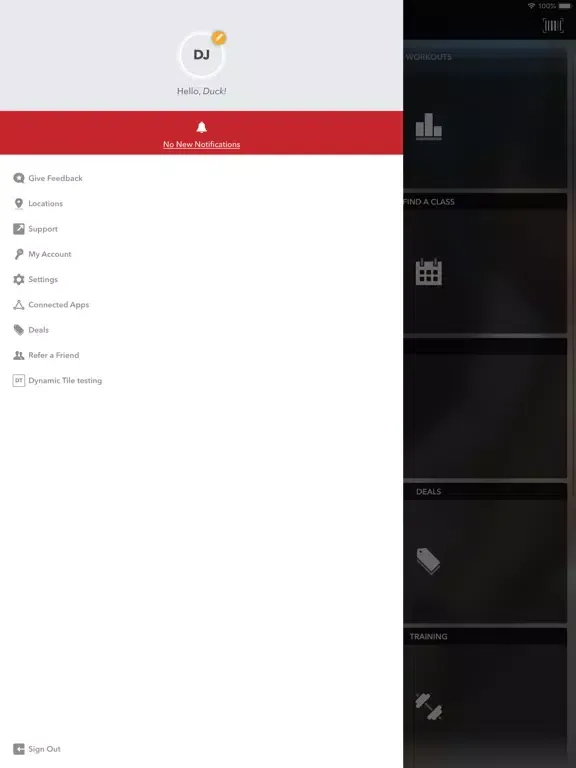 Performance 360. iPad  スクリーンショット