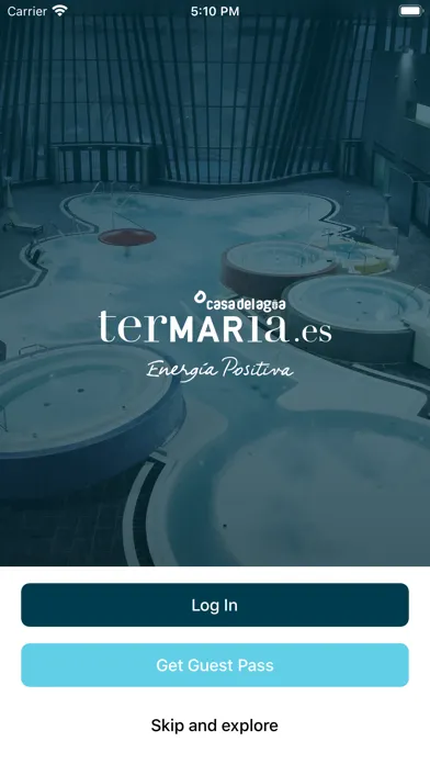 Capturas de tela do Termaria casa del agua
