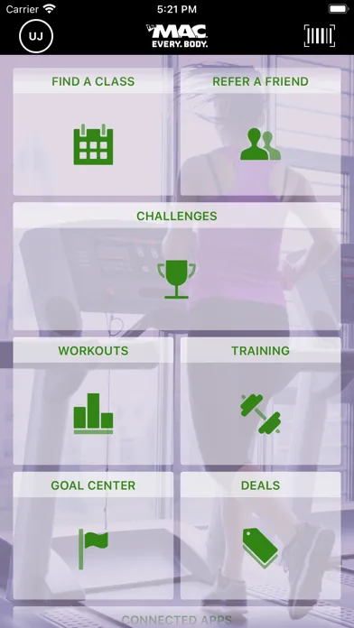 Ảnh chụp màn hình của Midwest Athletic Club