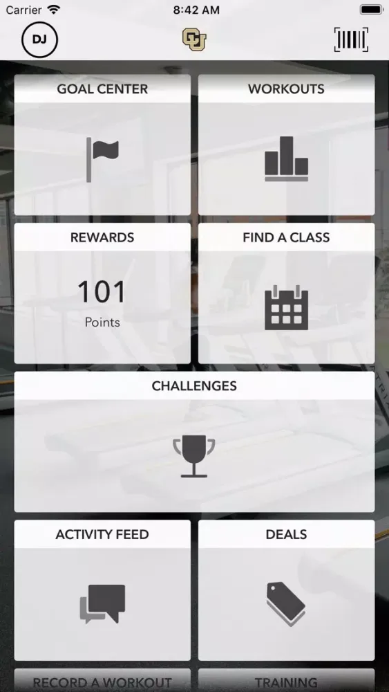 Capturas de pantalla de CU Denver Wellness & Rec