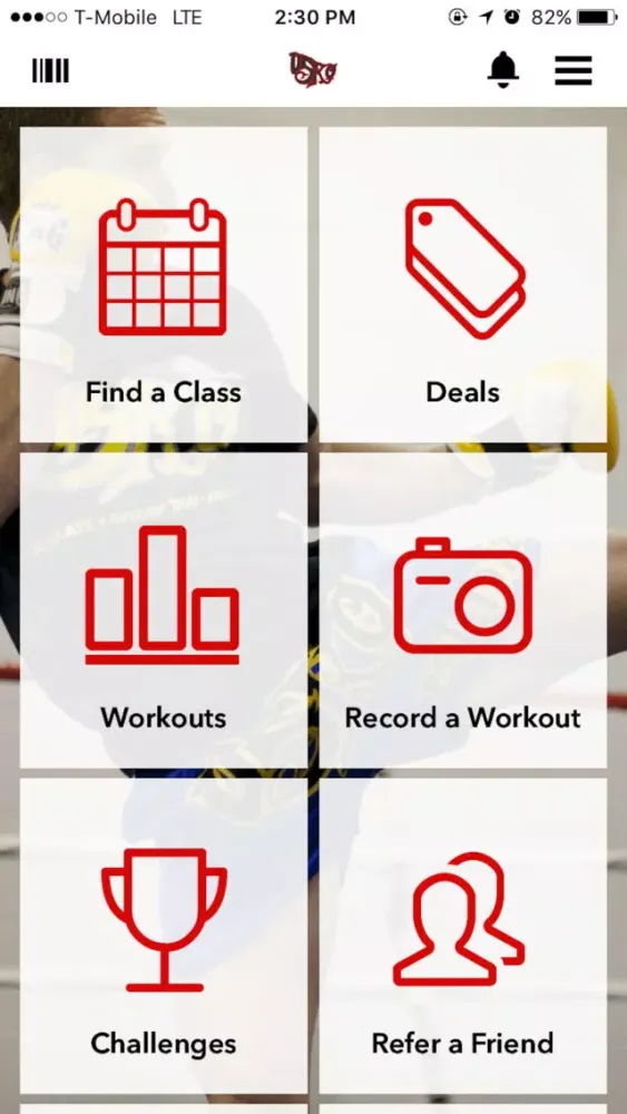 USKO Martial Arts & Fitness应用截图