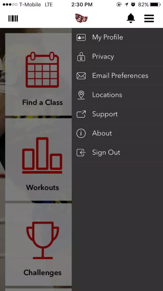 USKO Martial Arts & Fitness应用截图