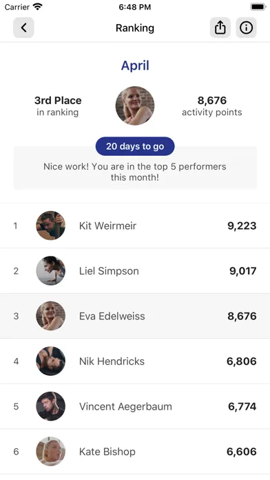 ภาพหน้าจอของ UWA Gym | Track your fitness