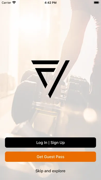 Tangkapan skrin Verge Fitness