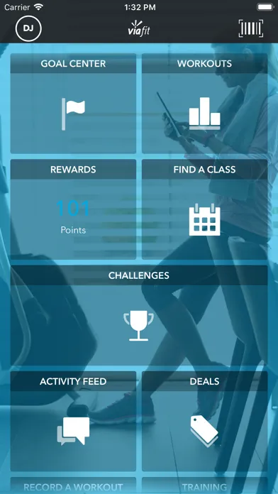 ภาพหน้าจอของ ViaFit