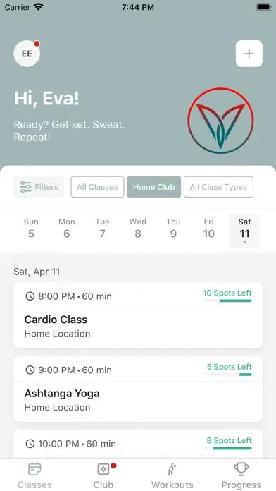 Vitalife EGYM Screenshots