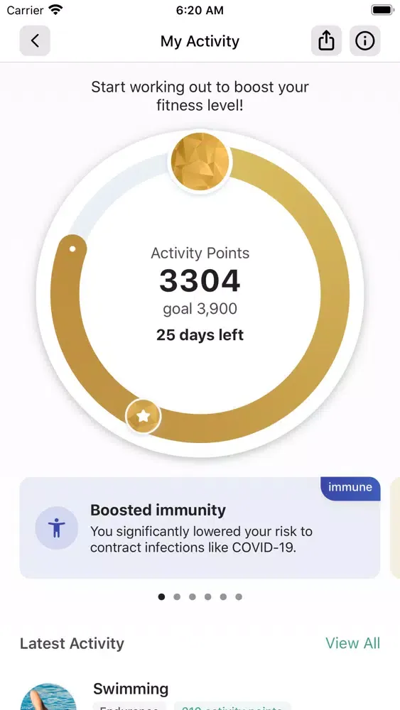 Capturas de tela do Vitalis Member-App