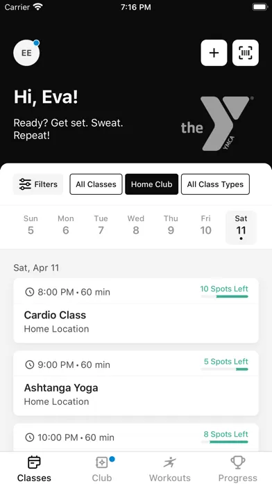 Zrzuty ekranu YMCA Greater Monmouth County