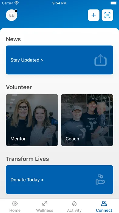 Capturas de tela do Easley, Pickens & Pville YMCA
