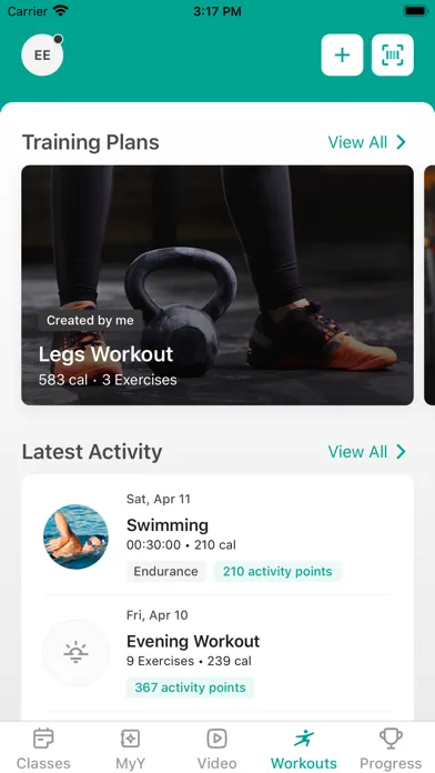 Zrzuty ekranu YMCA of the Triangle Fitness