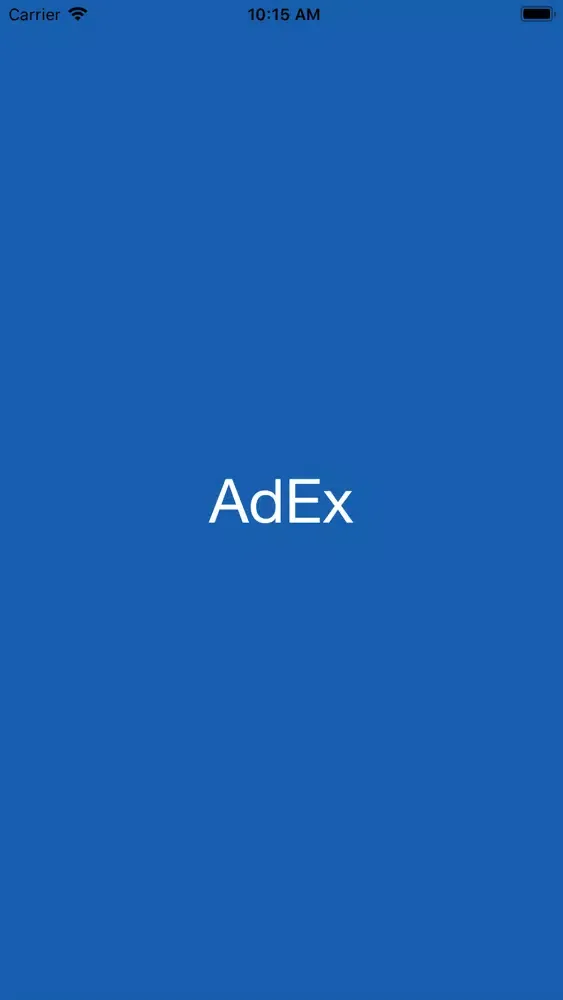Screenshot di AdEx Price - ADX