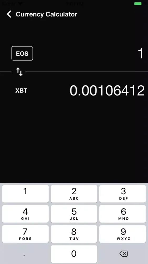 Zrzuty ekranu EOS Price