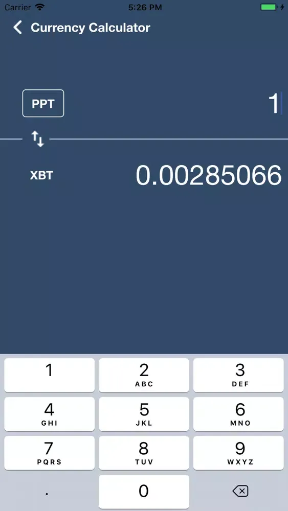 Screenshot di Populous Price - PPT