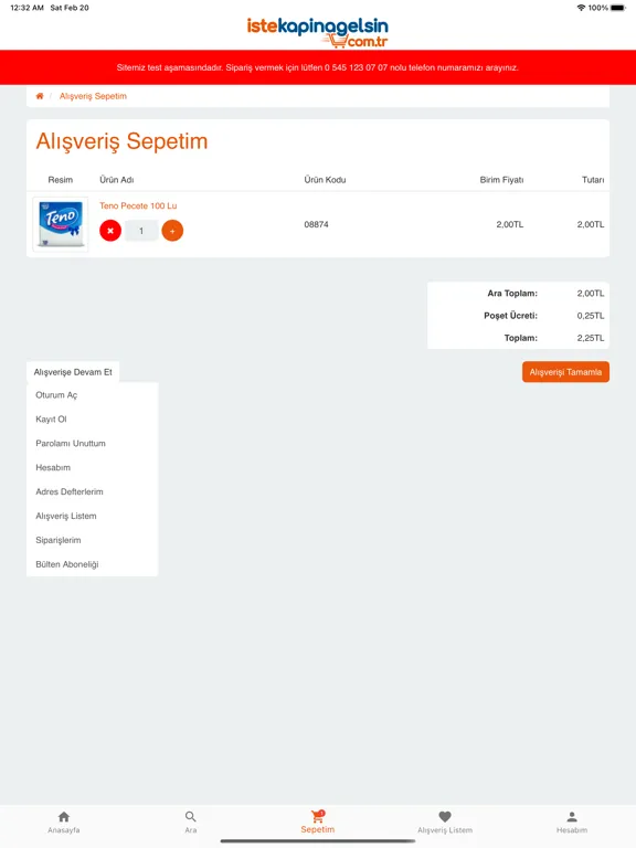 Captures d'écran de İste Kapına Gelsin iPad 