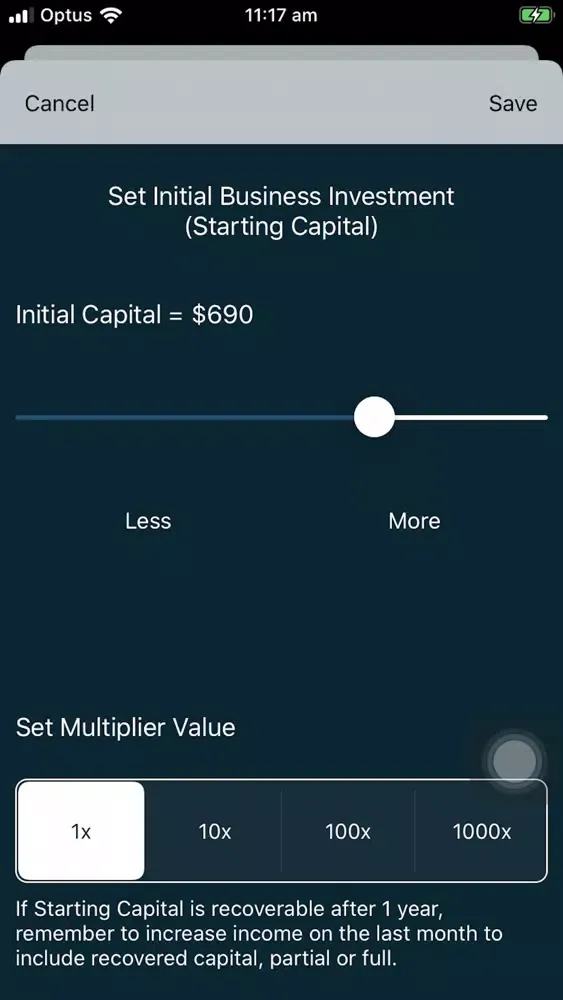 Скриншоты Value Estimator