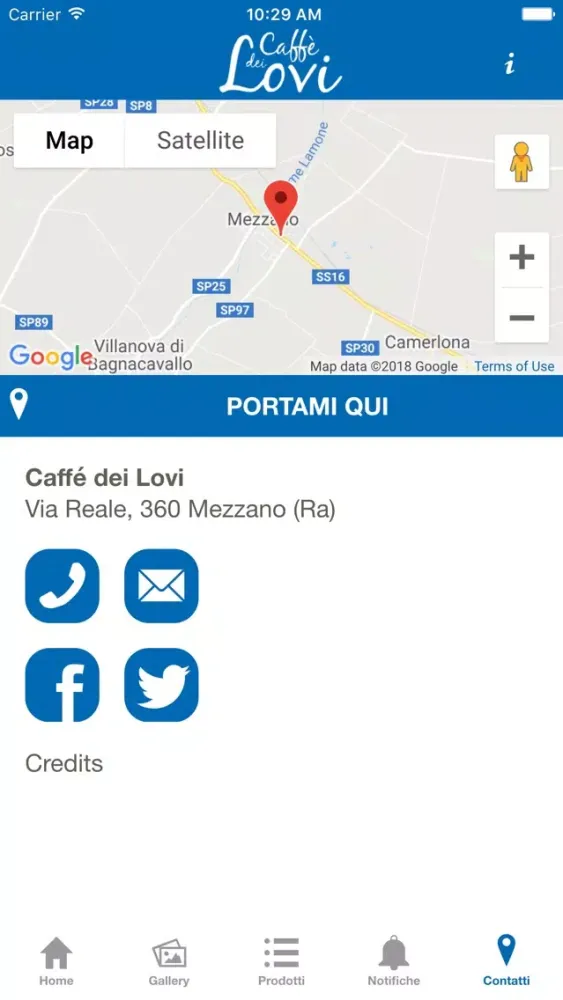 Caffé dei Lovi应用截图