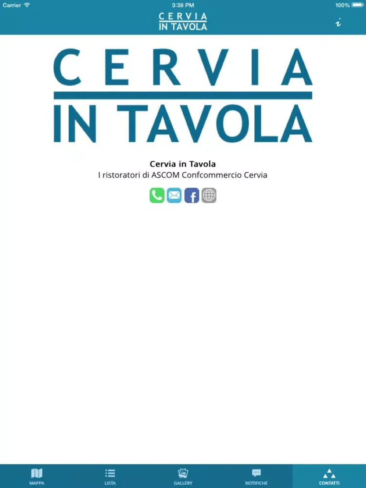 Cervia in Tavola iPad  स्क्रीनशॉट