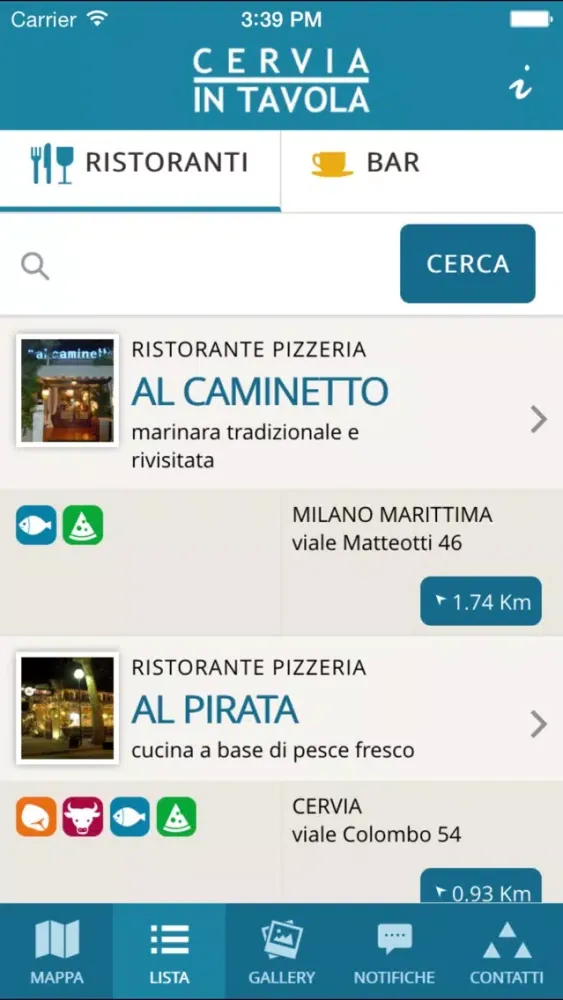 Cervia in Tavola स्क्रीनशॉट
