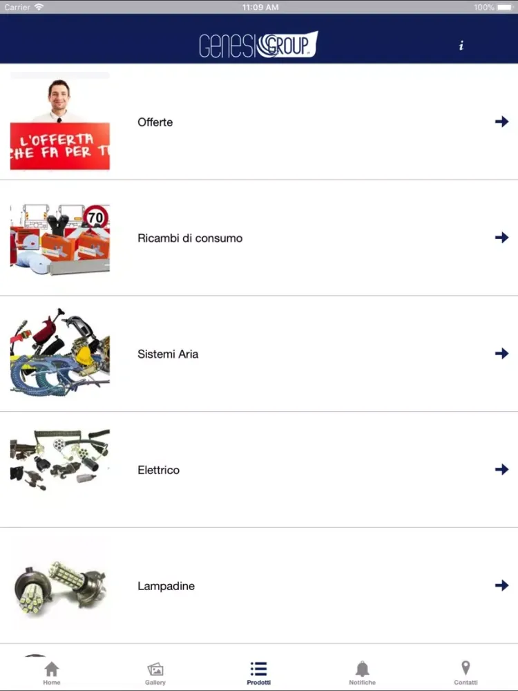 Genesi Group Srl iPad  Screenshots