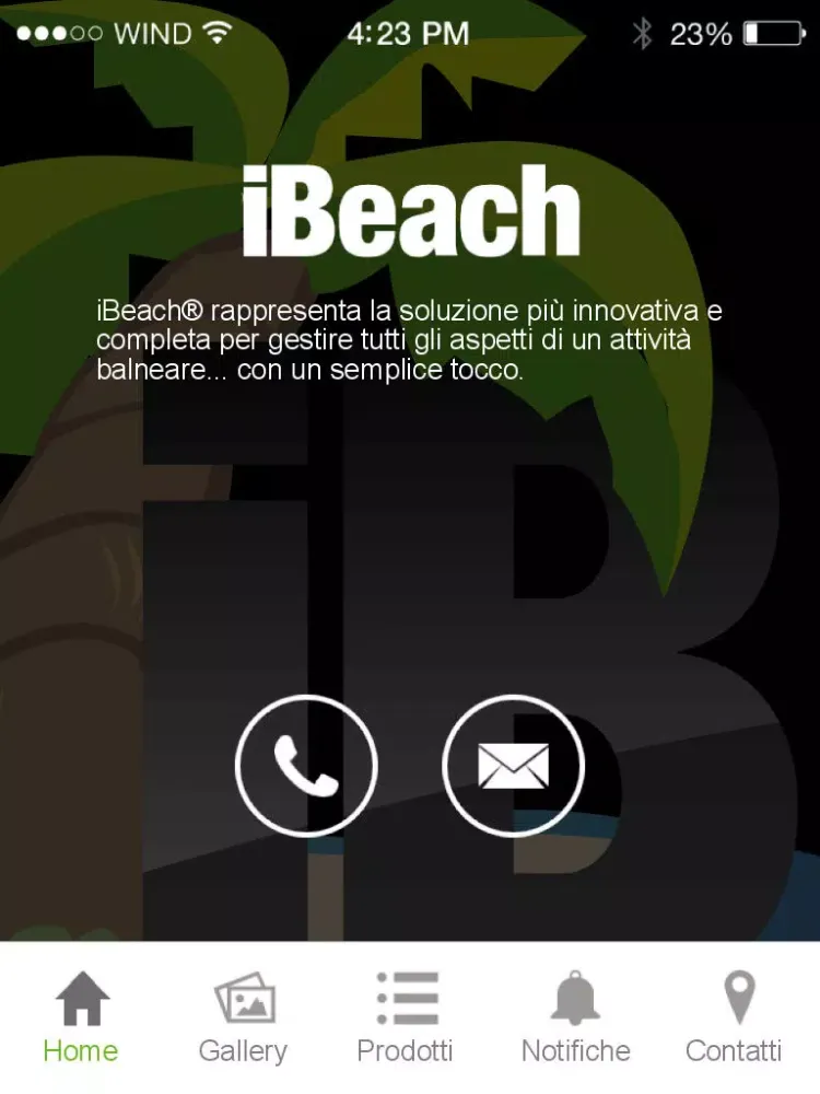 iBeach APP iPad 应用截图