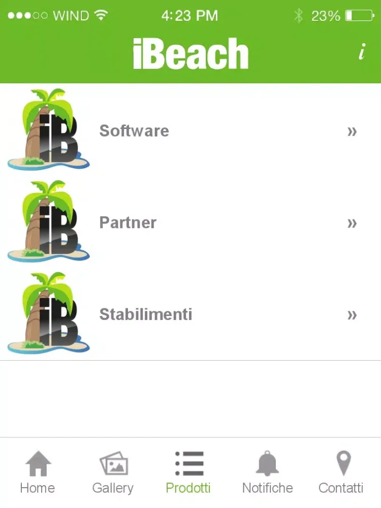 iBeach APP iPad 应用截图