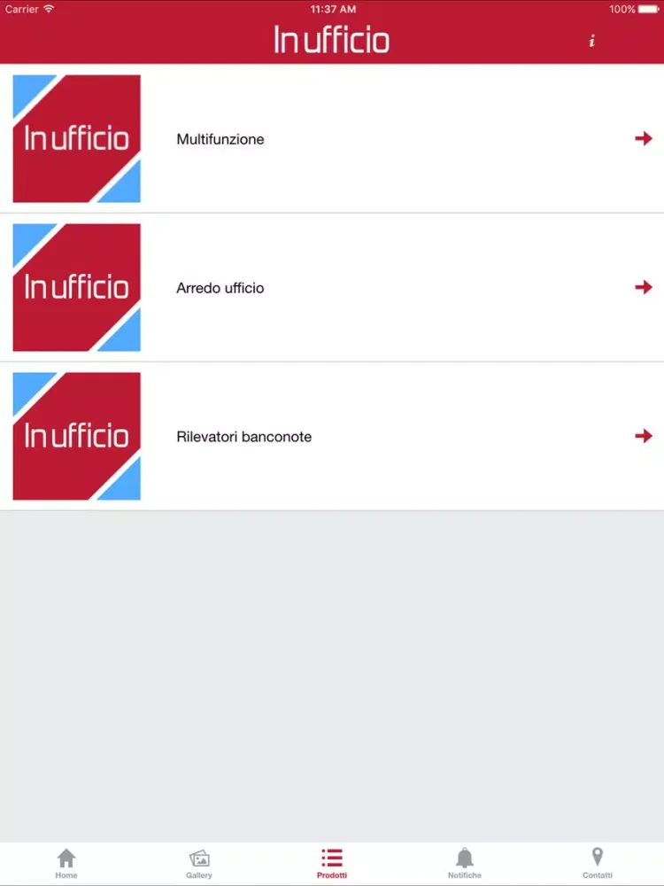 In Ufficio iPad 应用截图