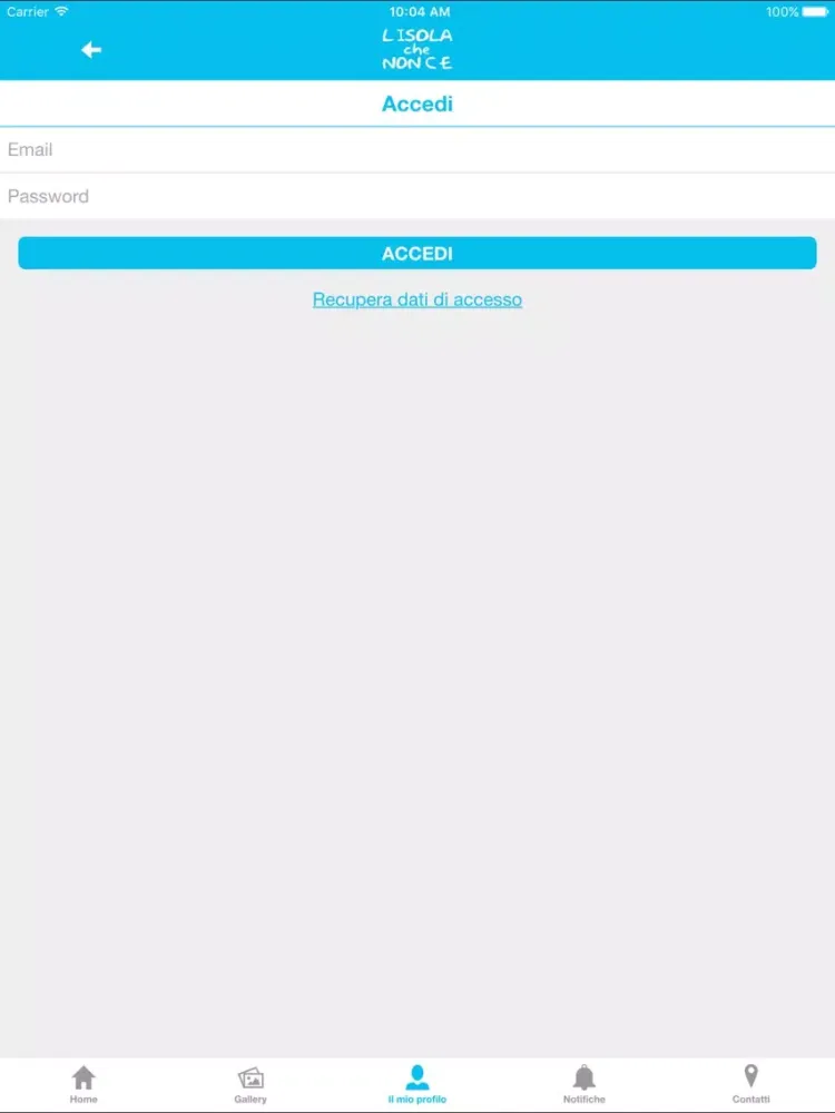 Isola che non c’è iPad  Screenshots