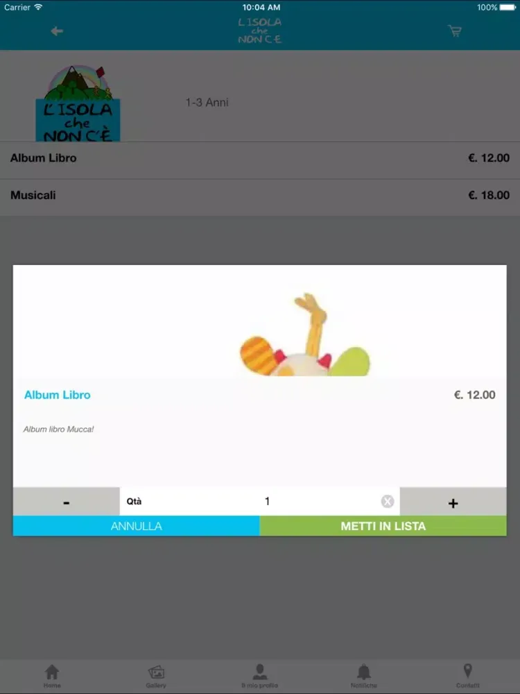 Isola che non c’è iPad  Screenshots