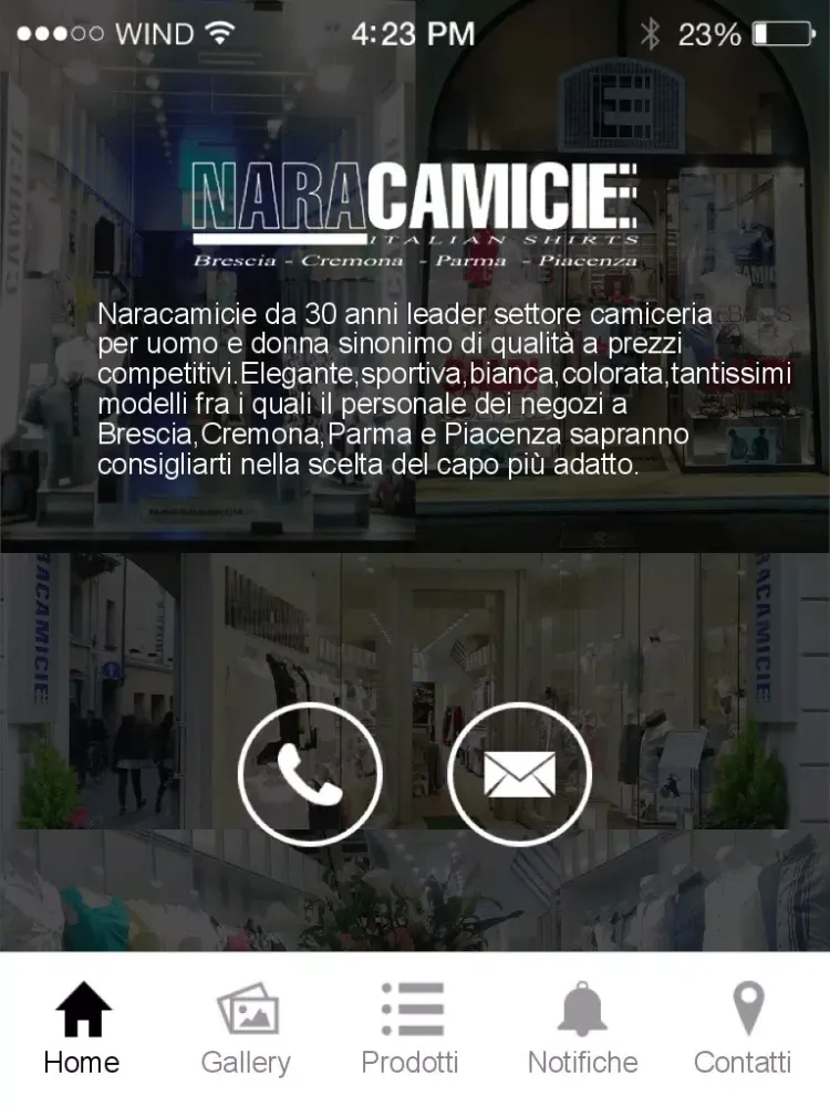 Nara Camicie Piace iPad  سکرین شاٹس
