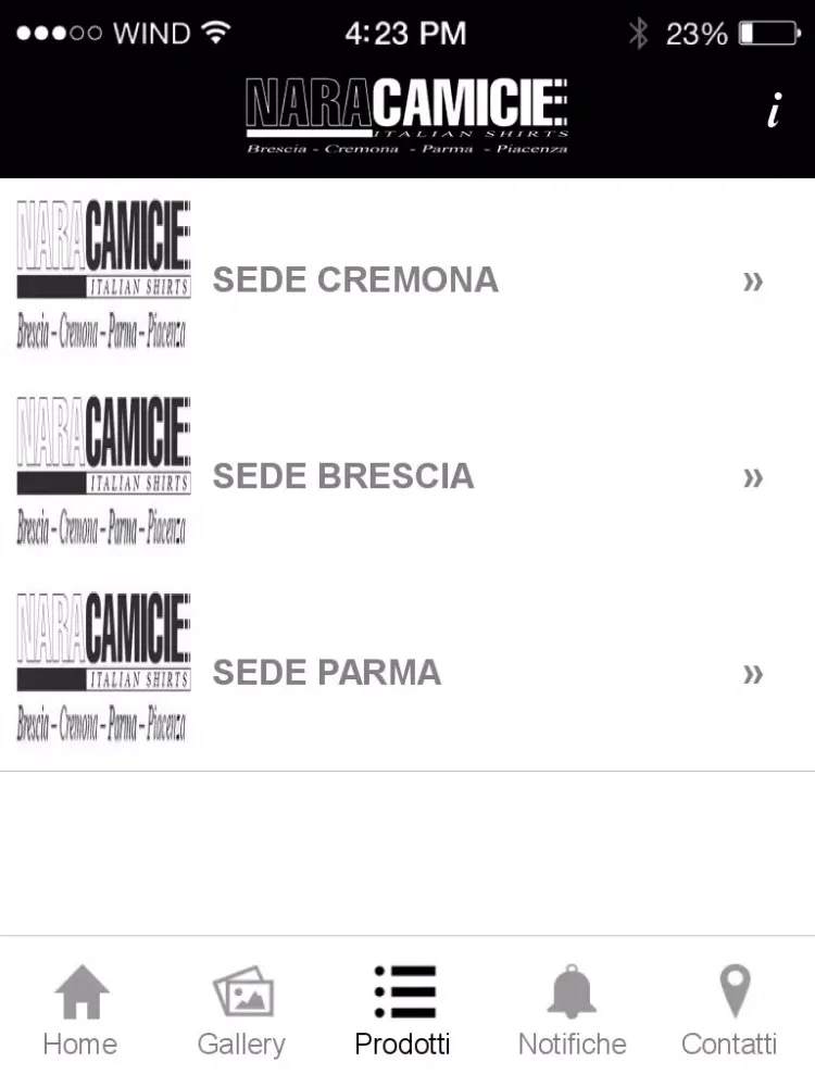 Nara Camicie Piace iPad  سکرین شاٹس