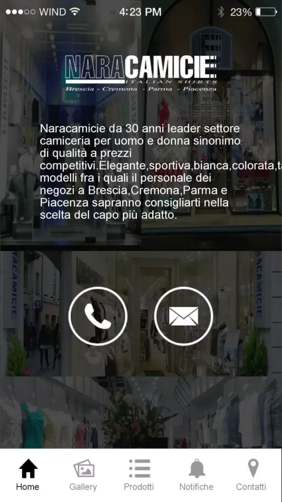 Nara Camicie Piace سکرین شاٹس