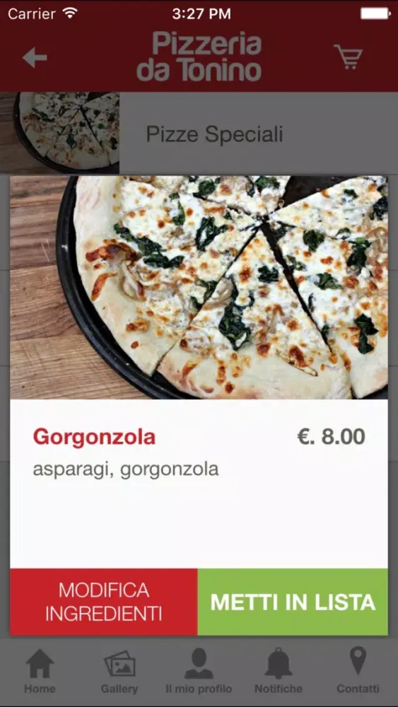 Pizzeria Tonino应用截图
