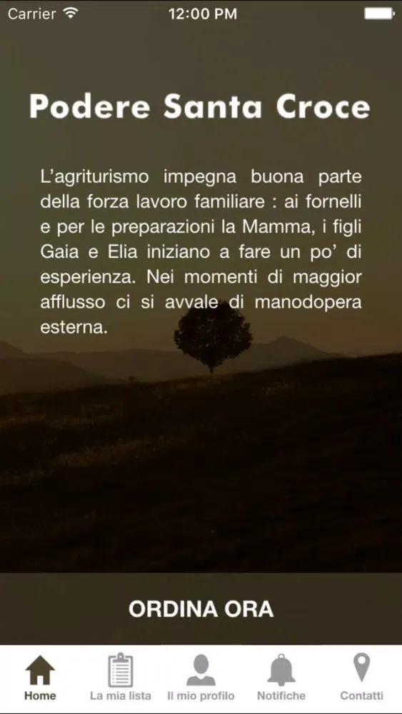 Tangkapan layar Podere Santa Croce